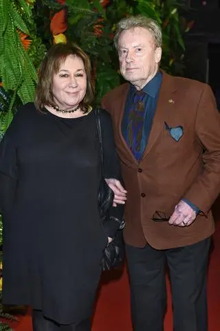 Daniel Olbrychski z żoną Krystyną