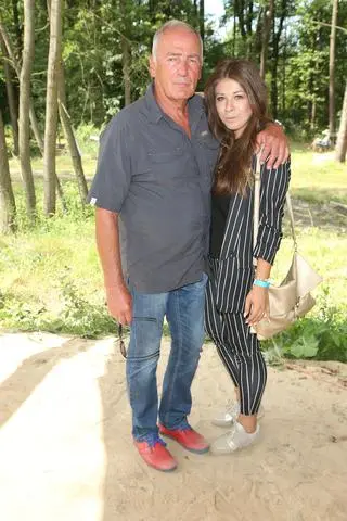 Karol Strasburger i jego żona Małgorzata Weremczuk