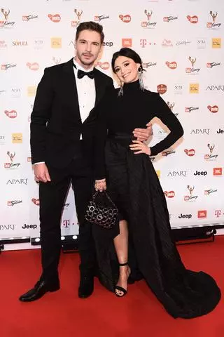 Adriana Kalska i Mikołaj Roznerski w 2020 roku