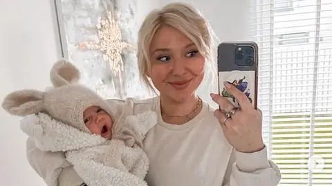 Agnieszka "Lili" Antoniak z córką
