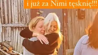 Julia von Stein odwiedziła rodzinę z "Dam i wieśniaczek"