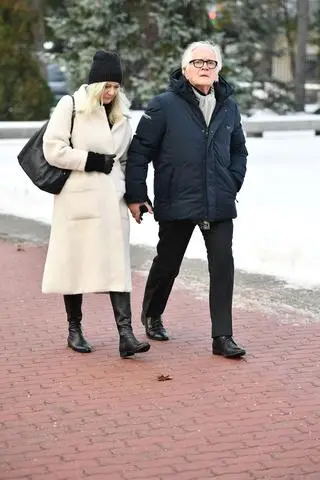 Andrzej Seweryn z Katarzyną Kubacką-Seweryn