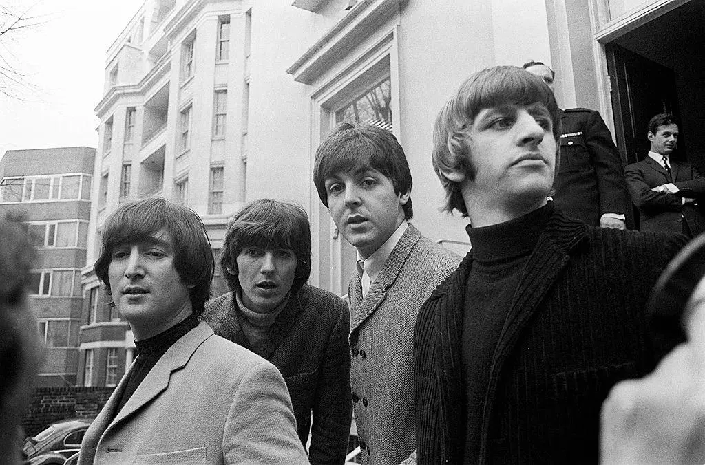 Paul McCartney z zespołem The Beatles