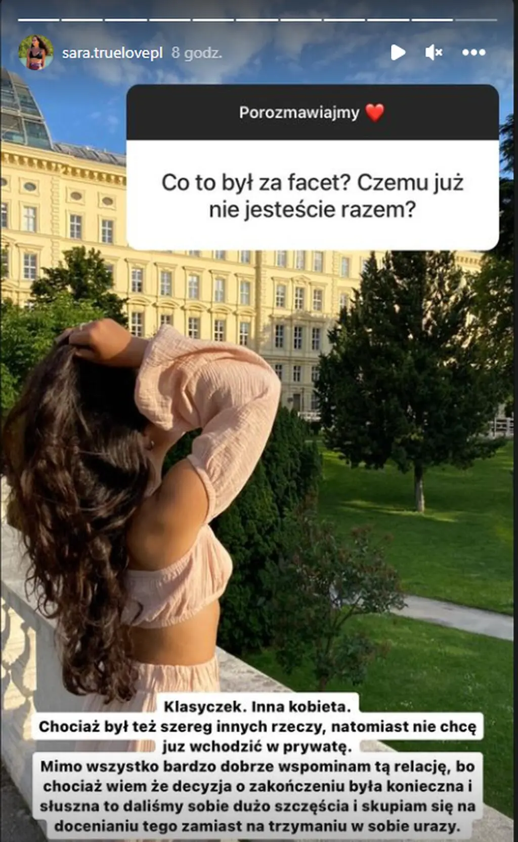 Sara Urban z "True Love" o nieudanym związku