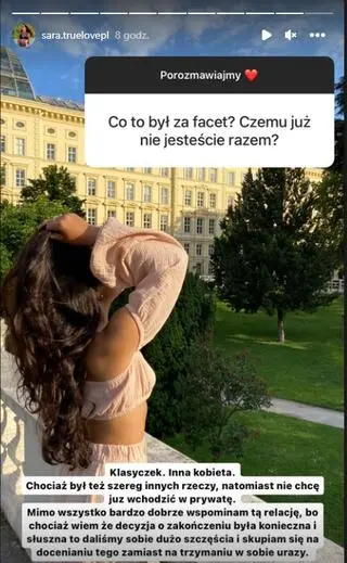 Sara Urban z "True Love" o nieudanym związku