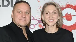 Paweł Golec z żoną Katarzyną