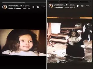 Weronika Rosati zaprezentowała urocze kadry z dzieciństwa 