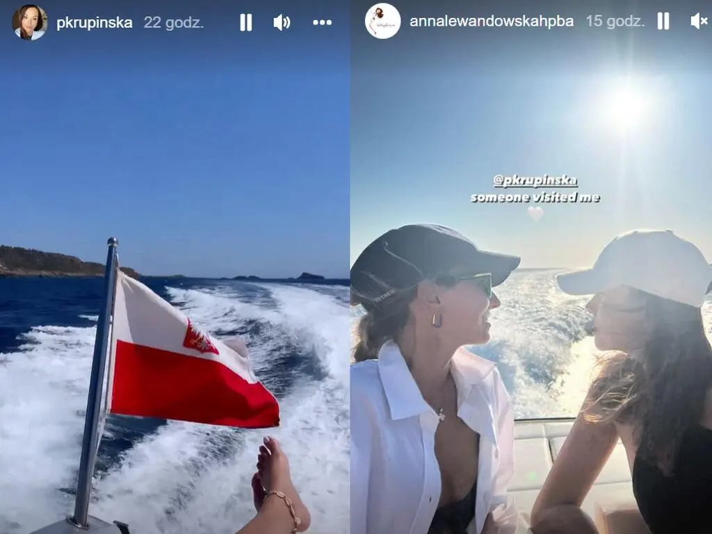Paulina Krupińska-Karpiel odwiedziła Annę Lewandowską