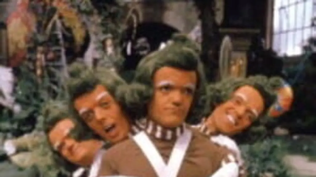 Umpa-lumpy w filmie "Willy Wonka i fabryka czekolady"