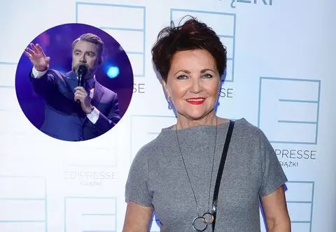 Jolanta Kwaśniewska nie mogła powstrzymać łez. Kuba Badach sprawił jej prezent