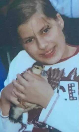 Wiktoria Gromadzka przed metamorfozą