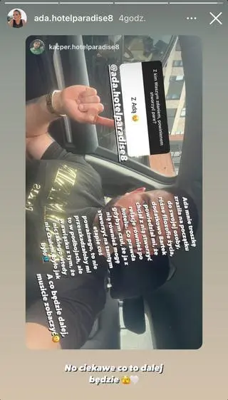 Kacper z "Hotelu Paradise 8" o Adzie