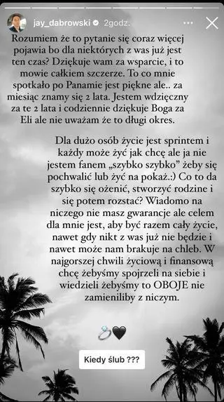 "Hotel Paradise". Eliza Milewska i Jeremiah "Jay" Dąbrowski