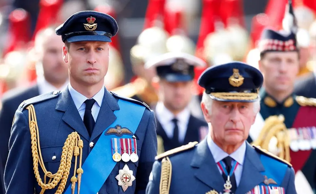 Książę William i król Karol III