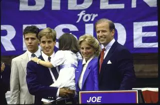 Joe Biden z rodziną