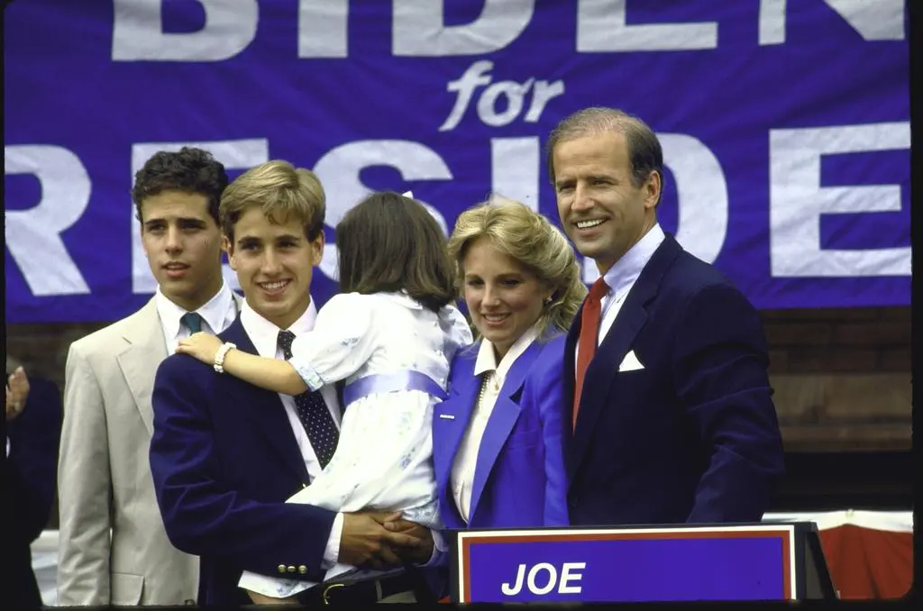 Joe Biden z rodziną