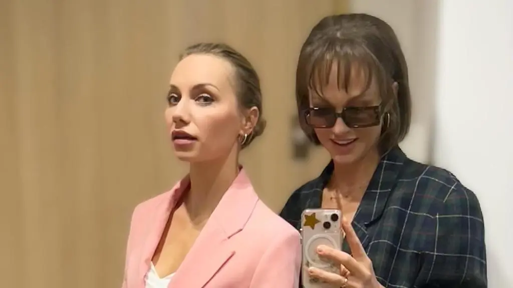 Aleksandra Adamska z siostrą Eweliną Adamską-Porczyk