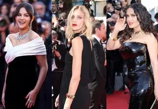 Na czerwonym dywanie w Cannes królowała klasyka. Błyszczały Selena Gomez, Salma Hayek i Anja Rubik
