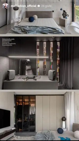 Maffashion pokazała mieszkanie