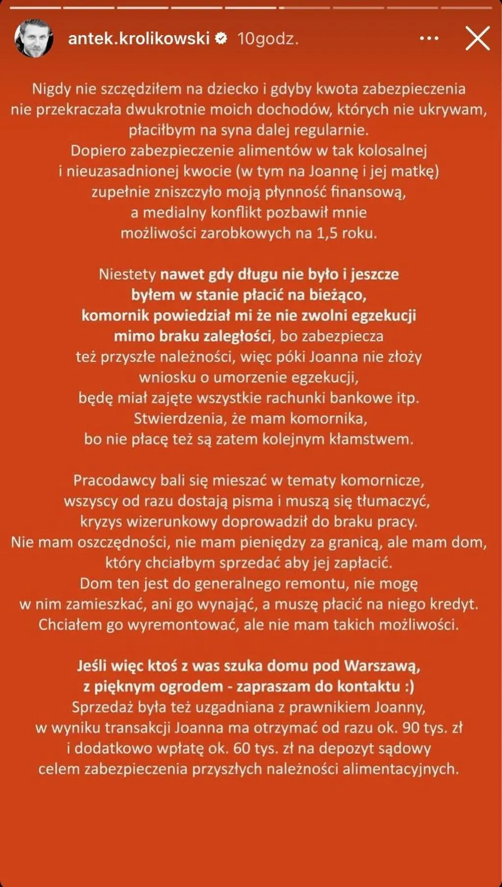 Oświadczenie Antoniego Królikowskiego cz. 6