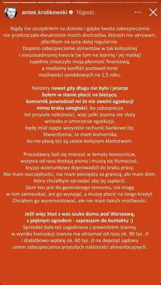 Oświadczenie Antoniego Królikowskiego cz. 6