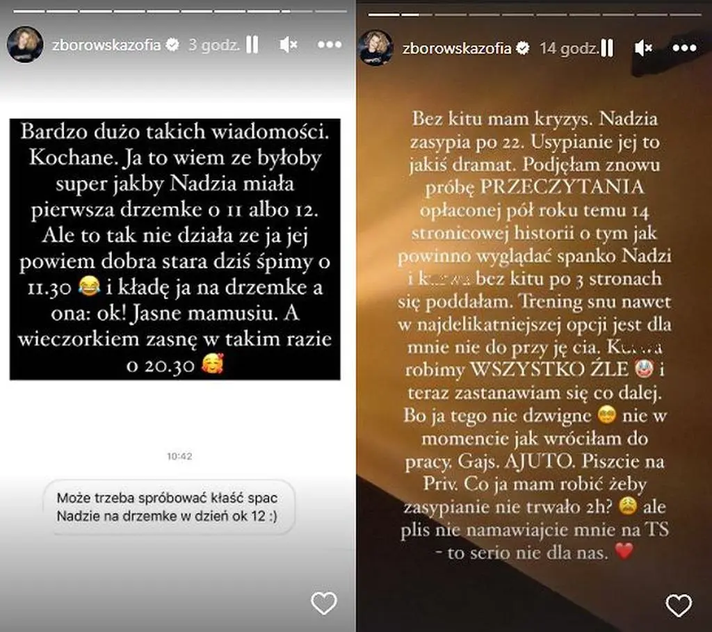 Instagram @zborowskazofia