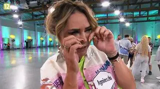 "99 - gra o wszystko. VIP". Agnieszka Kotońska wzruszona gestem męża