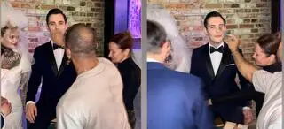 Monika Miller z ukochanym w strojach ślubnych