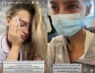 Karolina Pisarek trafiła do szpitala