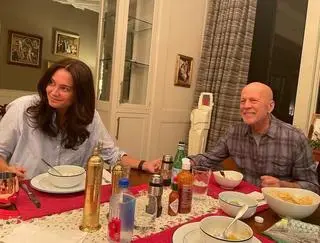 Bruce Willis z żoną