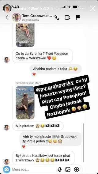 Tom z "40 kontra 20" podrywa inną uczestniczkę? Wiadomości nie pozostawiają złudzeń