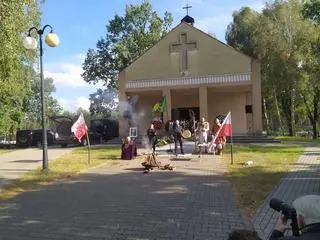 Słowiański pogrzeb Kazimierza Mazura