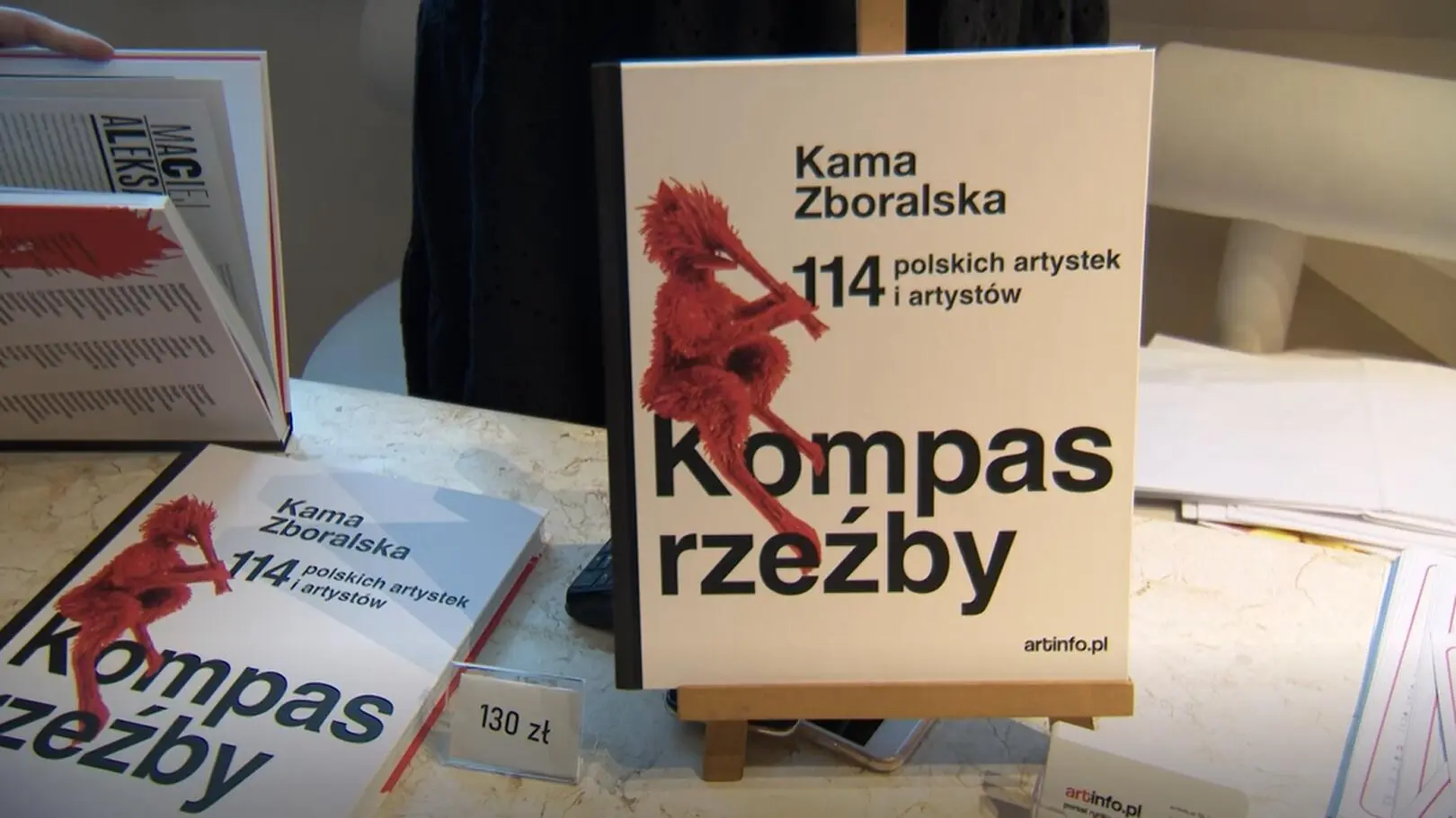 "Kompas Rzeźby" już na rynku! Premiera wyjątkowej książki Kamy Zboralskiej na warszawskiej Starówce