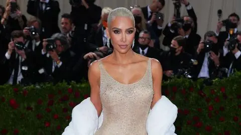 Kim Kardashian w sukni Marilyn Monroe na Met Gali