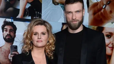 Zofia Zborowska-Wrona z mężem na randce