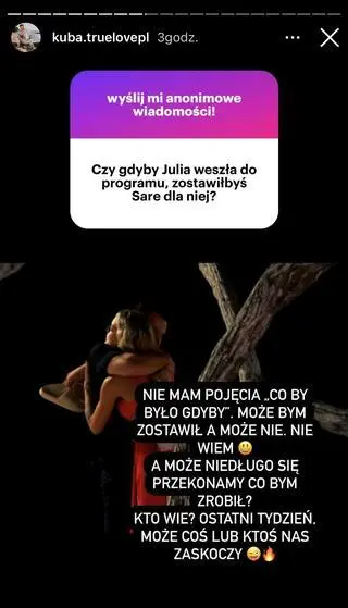 Kuba i Julia w "True Love"