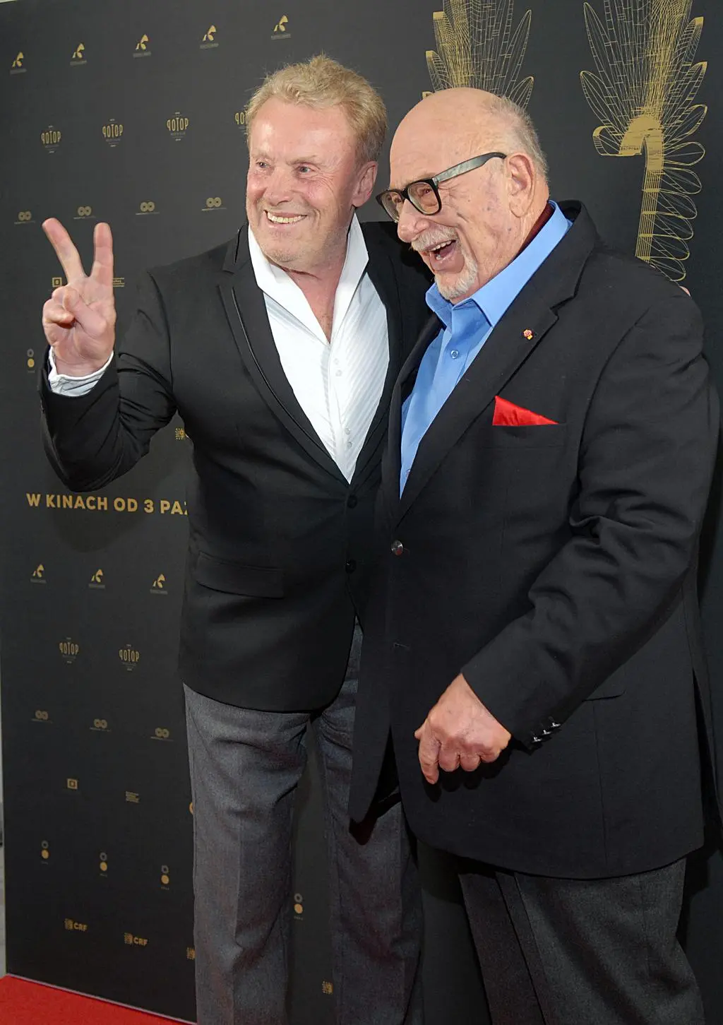 Daniel Olbrychski i Jerzy Hoffman