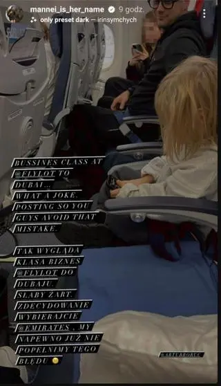 Sara Boruc o klasie biznes