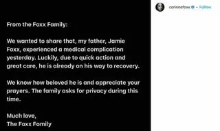 Rodzina aktora wydała oświadczenie 