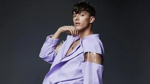 Dominik Bereżański w programie "Top Model"