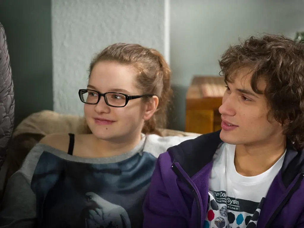 Julia Chatys jako Kasia i Wojciech Rotowski jako Jarek z "Na Wspólnej"