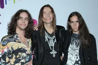 Robert Gawliński z synami