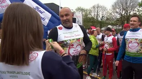 Gwiazdy podczas "Biegu po nowe życie". Wspierają transplantologię 