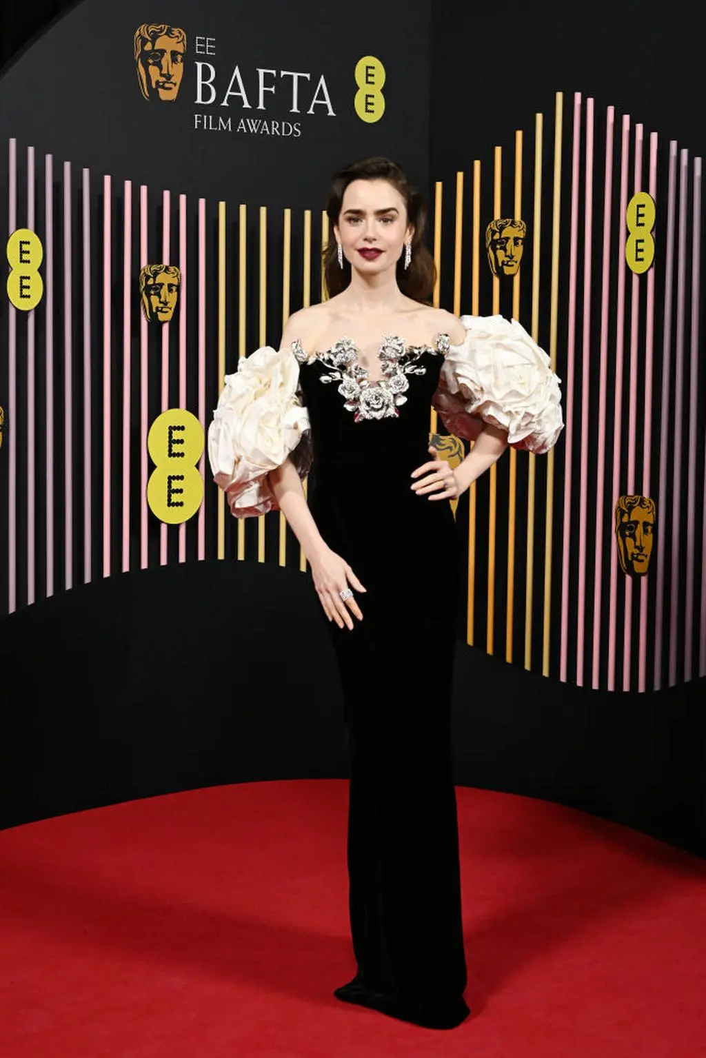 BAFTA 2024. Lily Collins