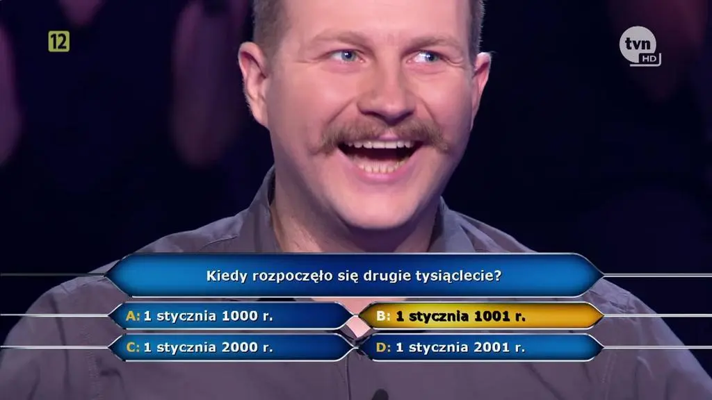 Jacek Iwaszko wygrał milion w "Milionerach"