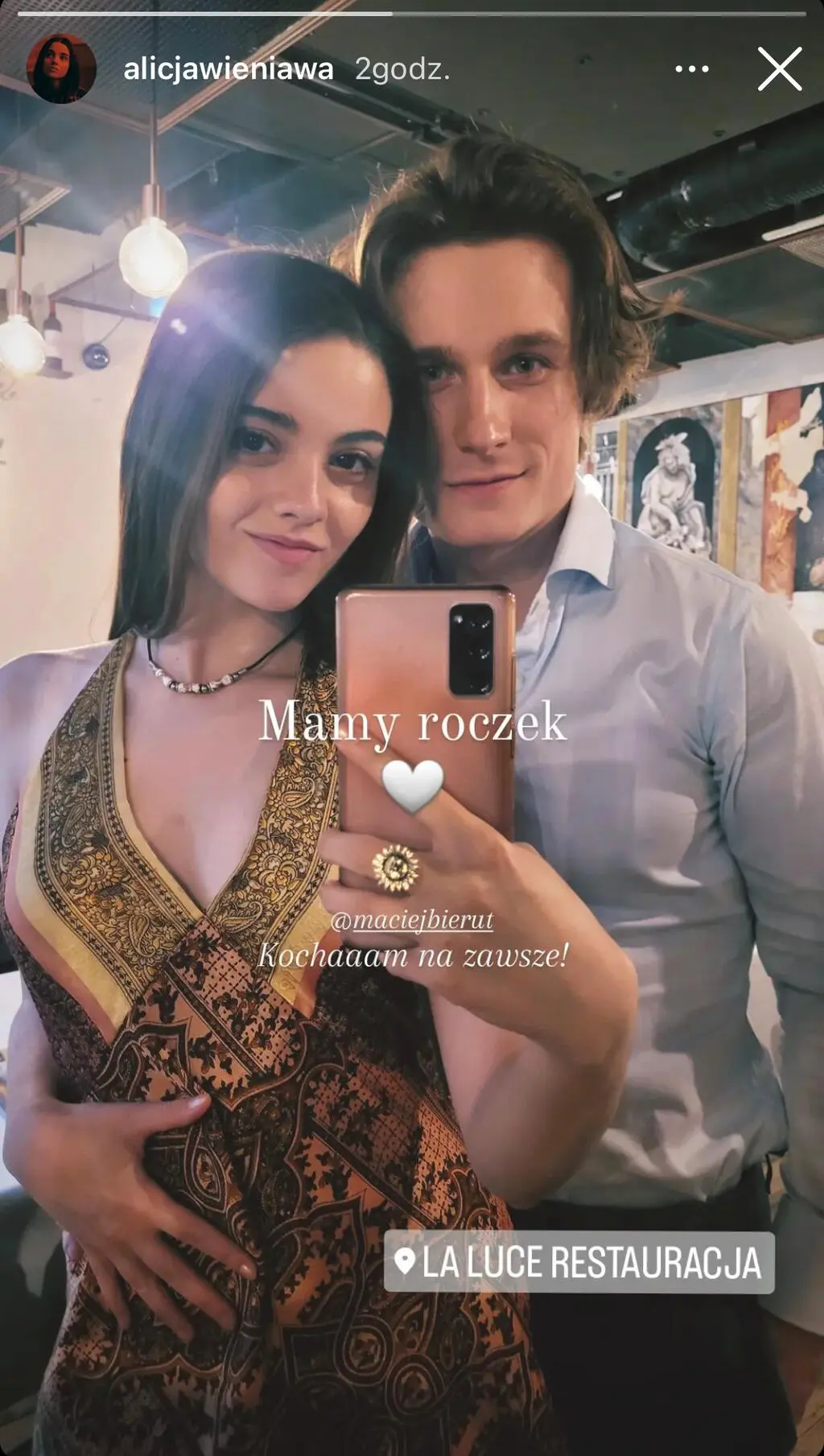 Alicja Wieniawa-Narkiewicz, Maciej Bierut