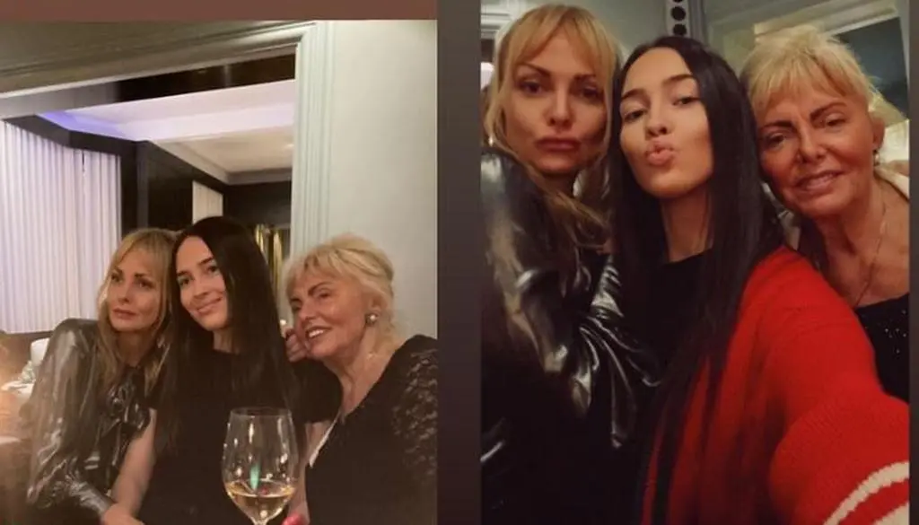 Trzy pokolenia kobiet z rodziny Izabelli Scorupco na jednym zdjęciu 