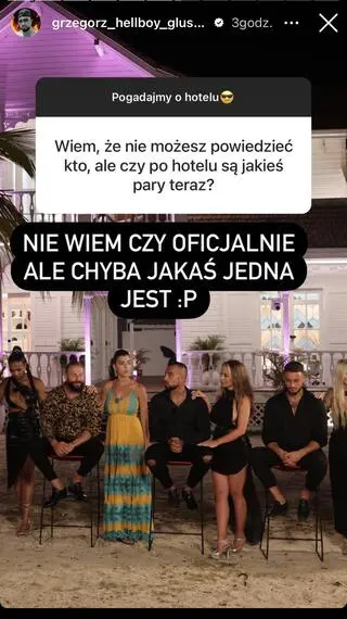 Grzegorz z "Hotel Paradise All Stars" zdradza, czy są jakieś pary po programie. Zaskoczeni?