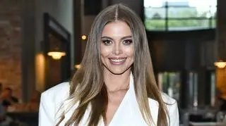 Joanna Opozda eksponuje długie nogi. Fanki zwróciły uwagę na syna Vincenta