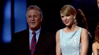 Taylor Swift z tatą Scottem Swiftem